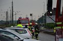 Kesselwagen undicht Gueterbahnhof Koeln Kalk Nord P049